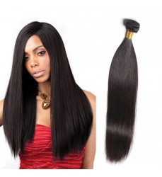 DHL Free Shipping Peruvian Straight Hair 1 Bundle Deal
